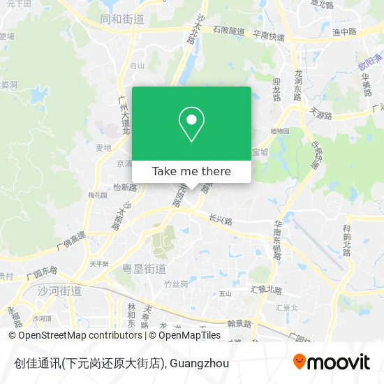 创佳通讯(下元岗还原大街店) map