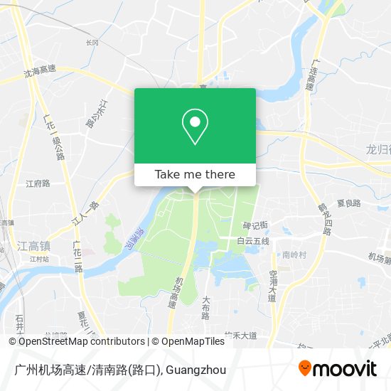 广州机场高速/清南路(路口) map
