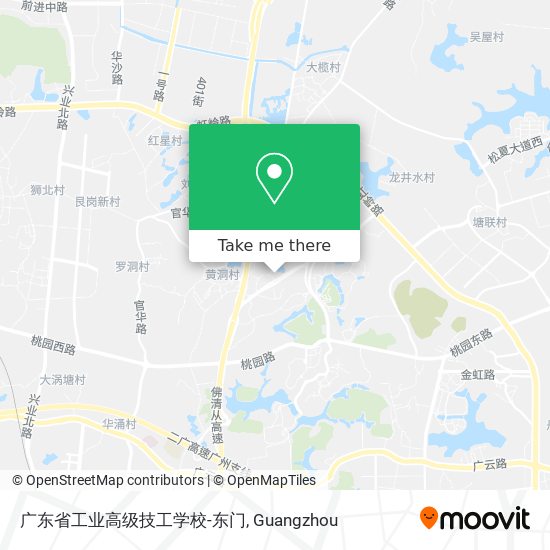 广东省工业高级技工学校-东门 map