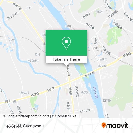 祥兴石材 map