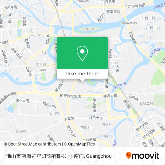 佛山市南海祥星灯饰有限公司-南门 map