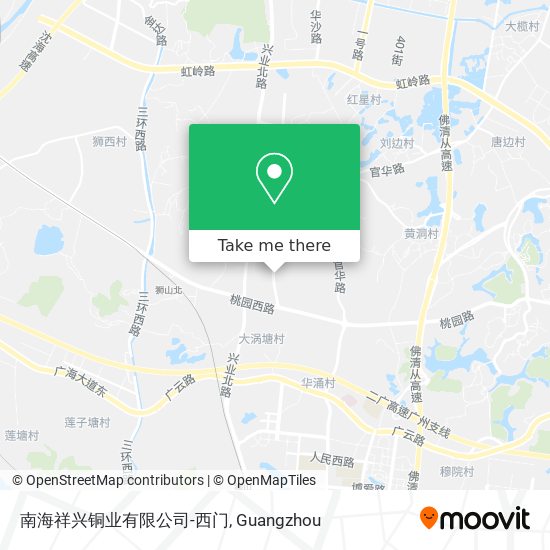 南海祥兴铜业有限公司-西门 map