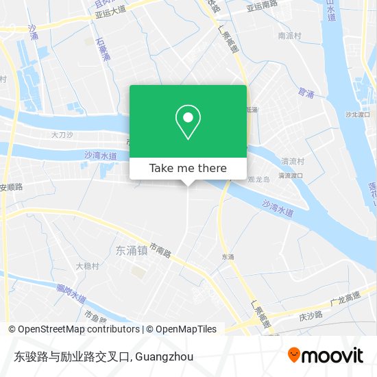 东骏路与励业路交叉口 map