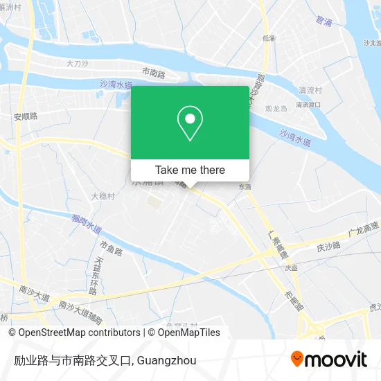 励业路与市南路交叉口 map