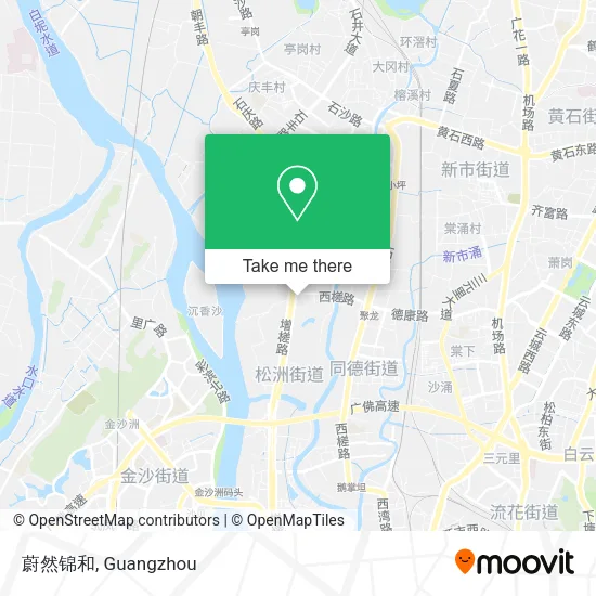 蔚然锦和 map