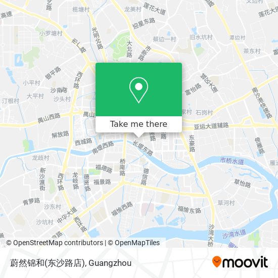 蔚然锦和(东沙路店) map