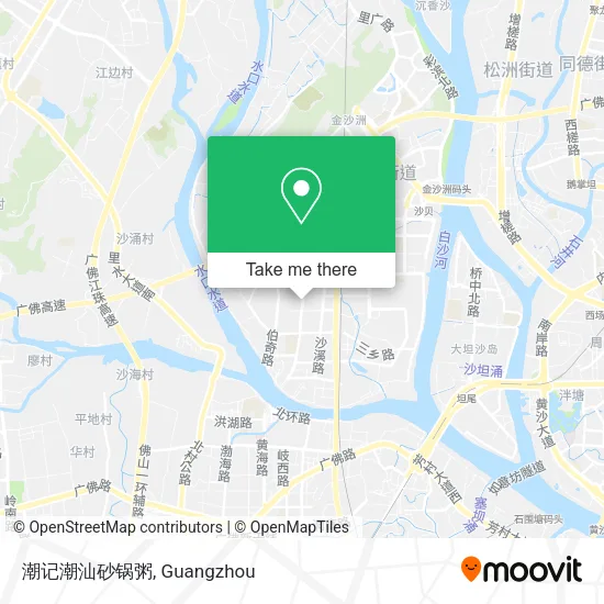潮记潮汕砂锅粥 map