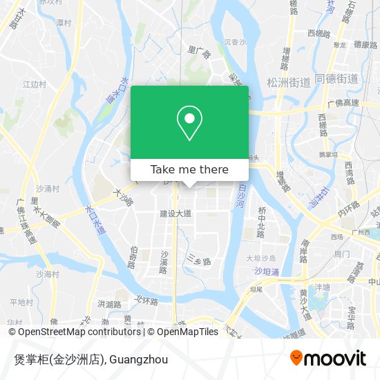 煲掌柜(金沙洲店) map