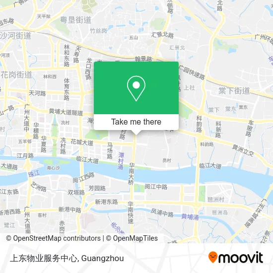 上东物业服务中心 map