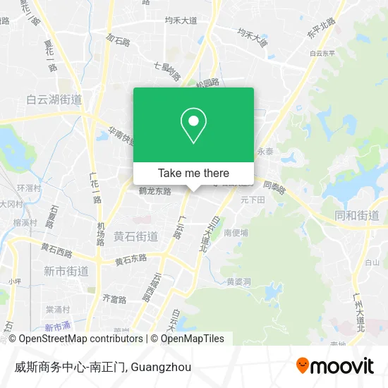 威斯商务中心-南正门 map