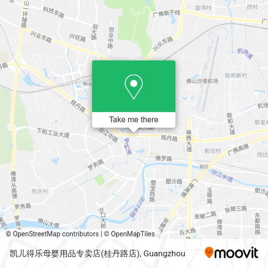 凯儿得乐母婴用品专卖店(桂丹路店) map