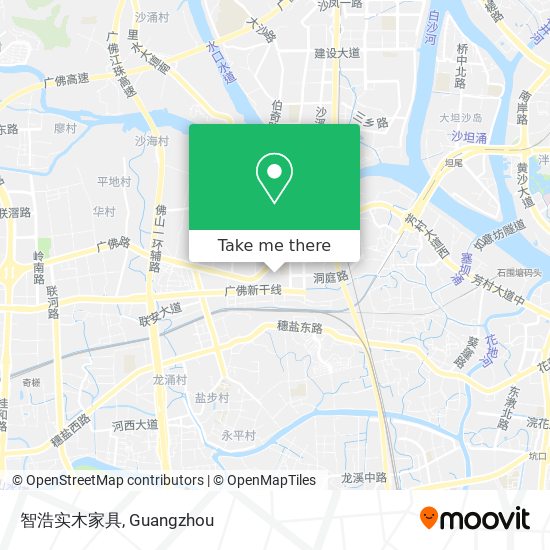 智浩实木家具 map