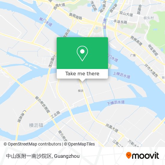 中山医附一南沙院区 map