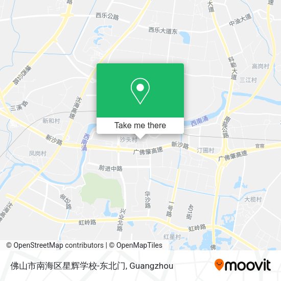 佛山市南海区星辉学校-东北门 map