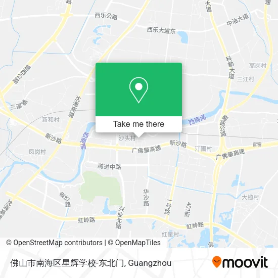 佛山市南海区星辉学校-东北门 map