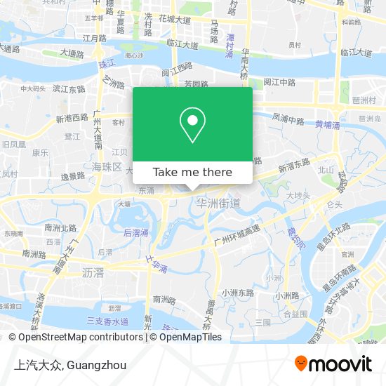 上汽大众 map