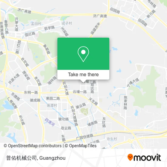 普佑机械公司 map