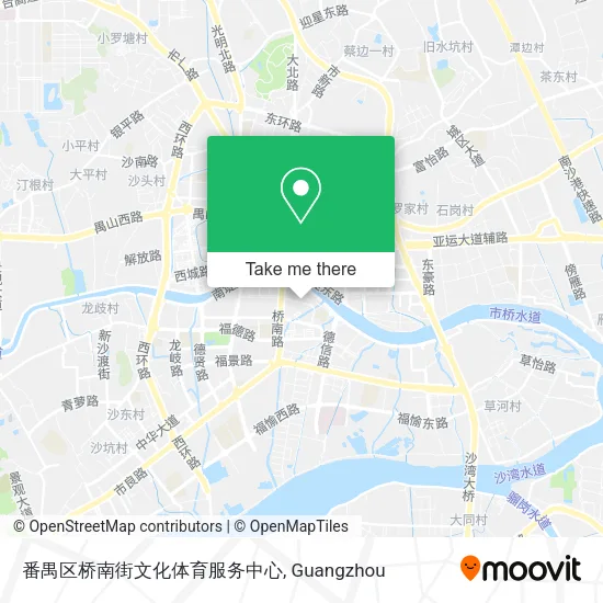 番禺区桥南街文化体育服务中心 map