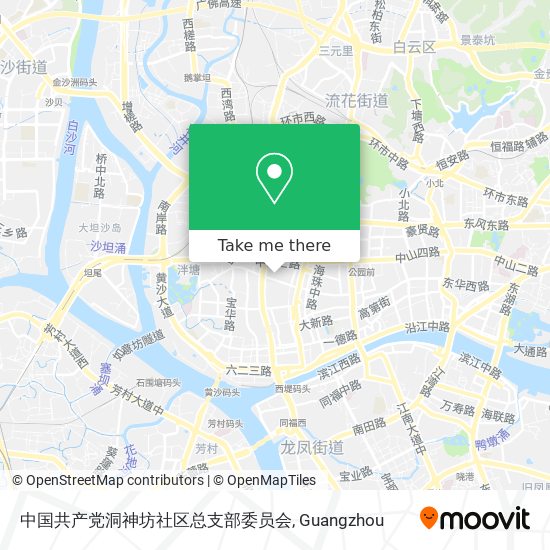 中国共产党洞神坊社区总支部委员会 map