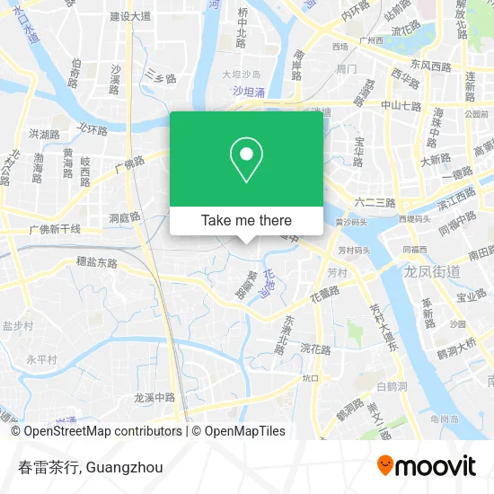 春雷茶行 map