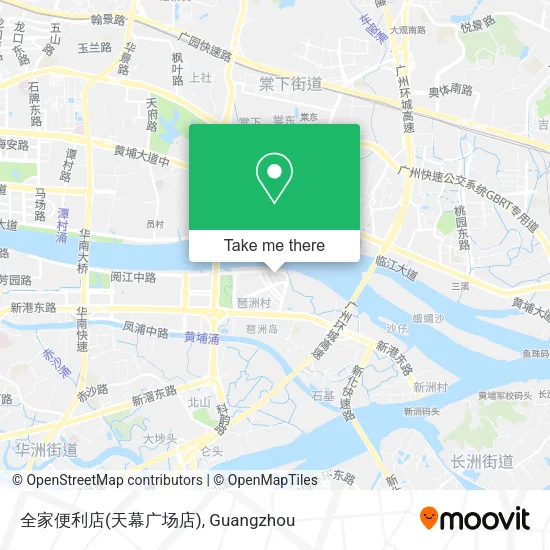 全家便利店(天幕广场店) map