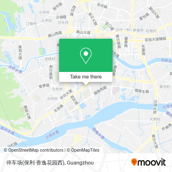 停车场(保利·香逸花园西) map