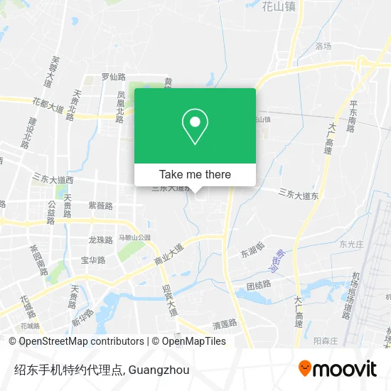 绍东手机特约代理点 map