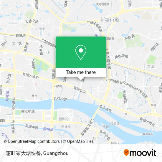 惠旺家大塘快餐 map