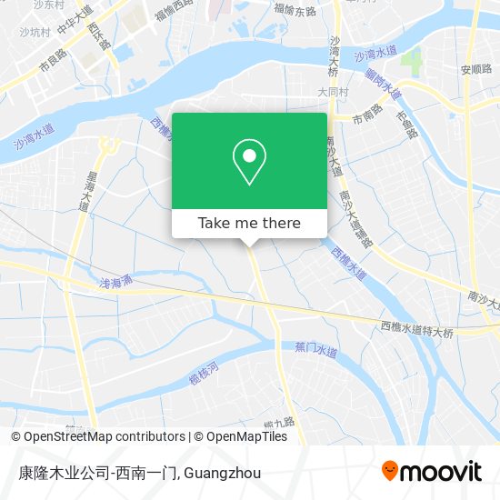 康隆木业公司-西南一门 map