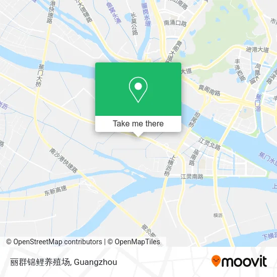 丽群锦鲤养殖场 map