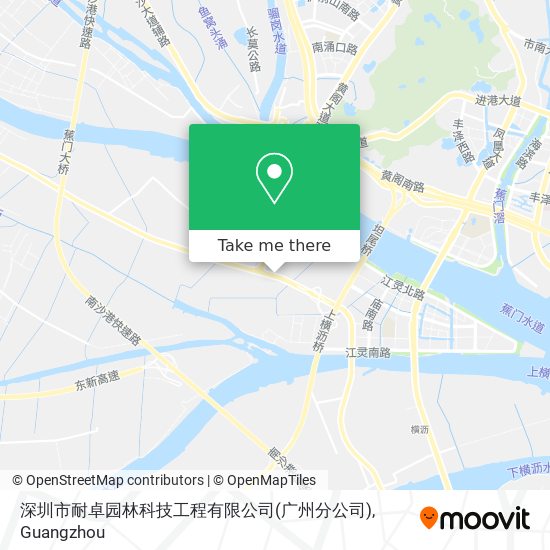 深圳市耐卓园林科技工程有限公司(广州分公司) map