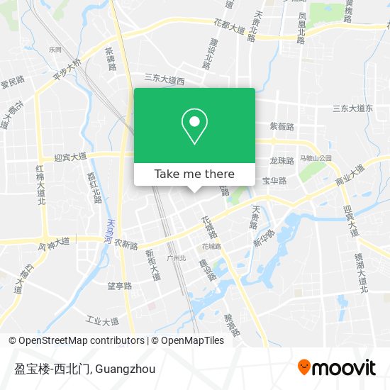 盈宝楼-西北门 map