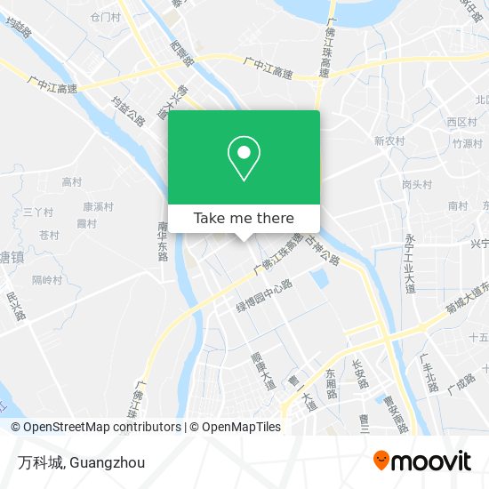 万科城 map