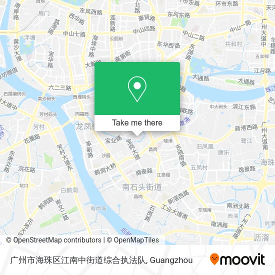 广州市海珠区江南中街道综合执法队 map