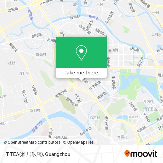T·TEA(雅居乐店) map