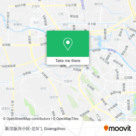 新滘振兴小区-北5门 map