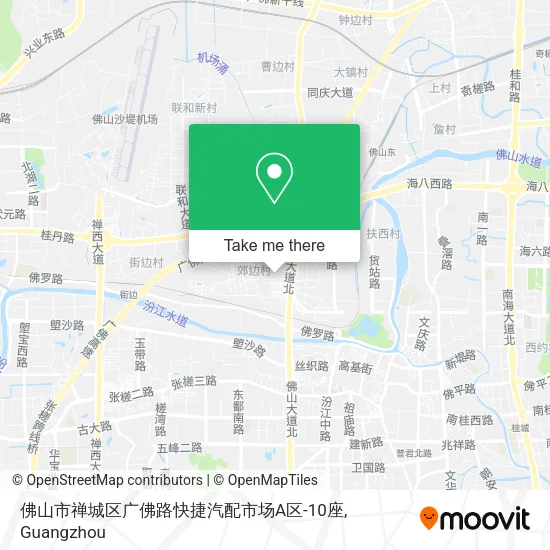 佛山市禅城区广佛路快捷汽配市场A区-10座 map