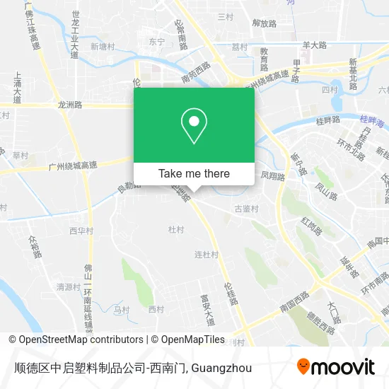 顺德区中启塑料制品公司-西南门 map