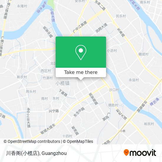 川香阁(小榄店) map