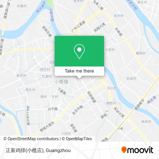 正新鸡排(小榄店) map