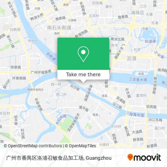 广州市番禺区洛浦召敏食品加工场 map