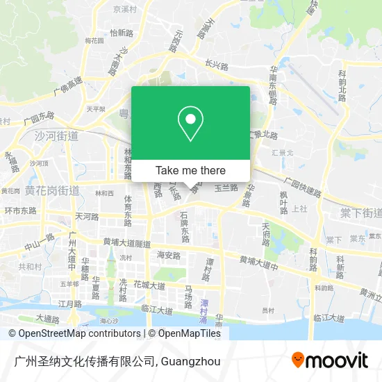 广州圣纳文化传播有限公司 map