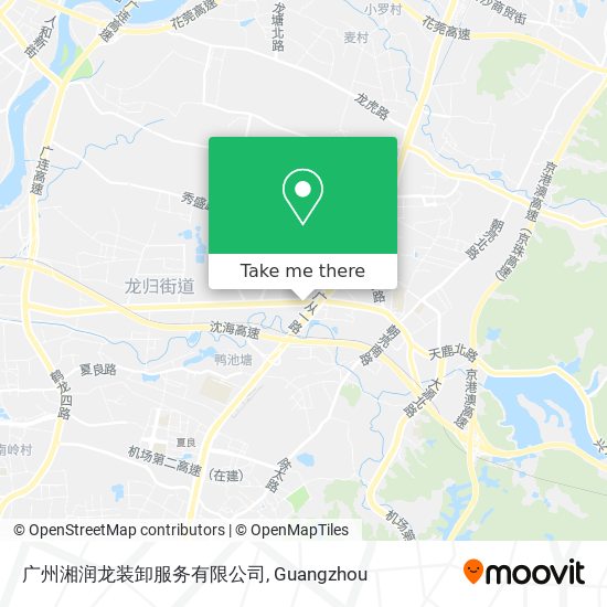 广州湘润龙装卸服务有限公司 map