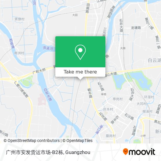 广州市安发货运市场-B2栋 map