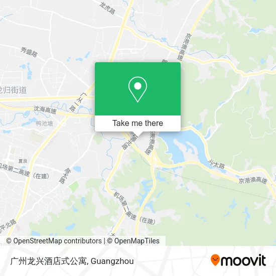 广州龙兴酒店式公寓 map