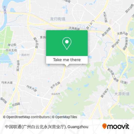 中国联通(广州白云北永兴营业厅) map