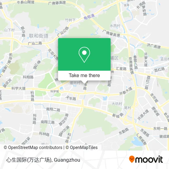 心生国际(万达广场) map