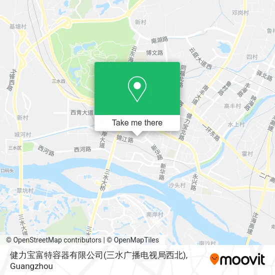 健力宝富特容器有限公司(三水广播电视局西北) map