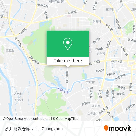 沙井批发仓库-西门 map