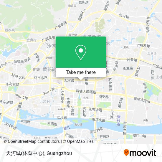 天河城(体育中心) map